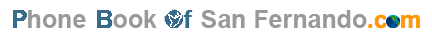 Phonebook 
of San Fernando.com - Guia Telefonica San Fernando - find Companies and People in San Fernando