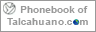 Phonebook of Talcahuano.com
