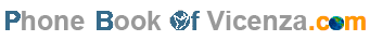 Phonebook of Vicenza.com - Elenco Vicenza - find Companies and People in Vicenza