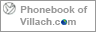 Phonebook of Villach.com