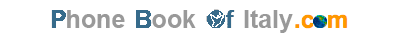 Phonebook of Italy.com - Elenco Telefonico Italia - find Companies and People in Italy