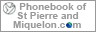 Phonebook of St Pierre and Miquelon.com