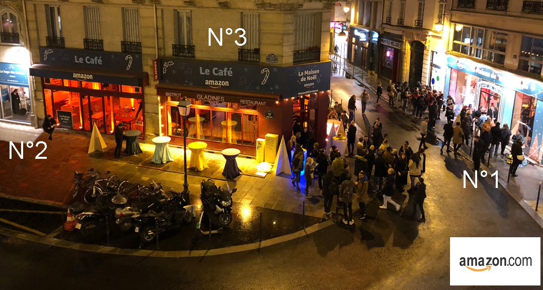 Amazon Pop Up Store at Cremerie de Paris / Phone Book of the World from the postal services to the Phone Book of the World