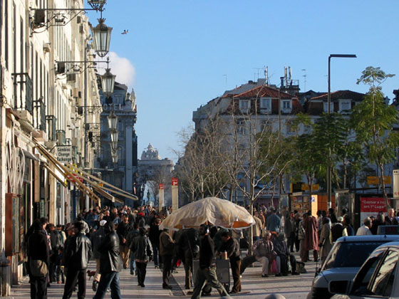 a street in Lisbon