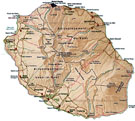 map of Reunion