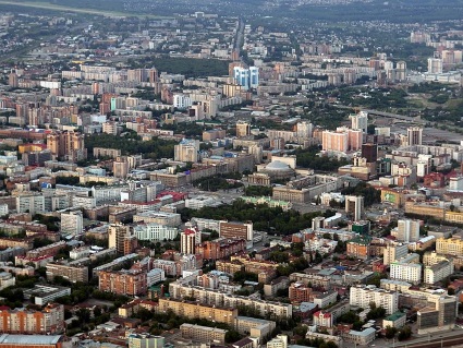 View on Novosibirsk