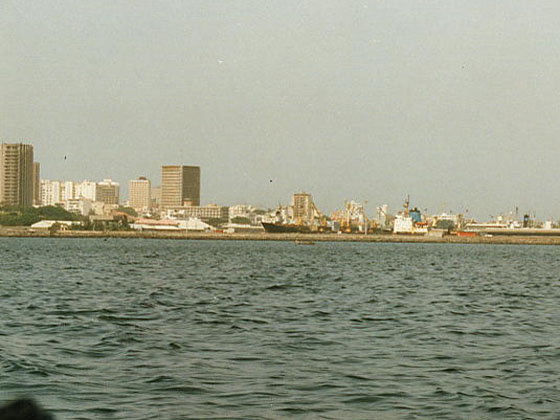 view on Dakar