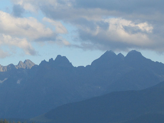 Mount Gerlachovka in the Summer