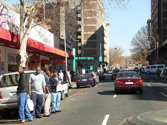 Street in Johannesburg