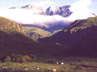 Injasuti, highest mountain of South Africa