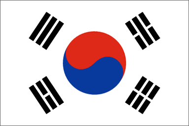 flag of South Korea