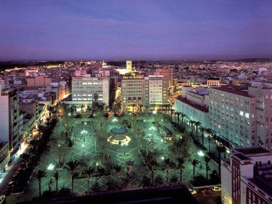 View on Badajoz