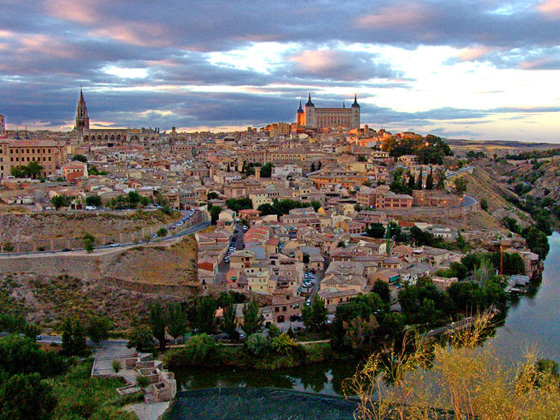 View over Toledo