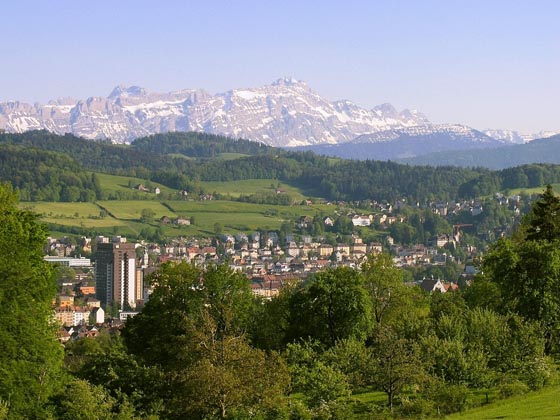 View of St Gallen