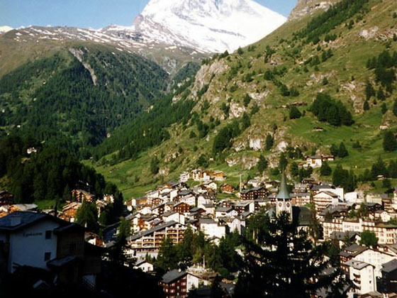 View of Zermatt