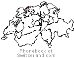 Swiss Canton Map