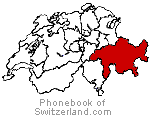 Swiss Canton Map