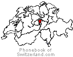 Swiss Canton Map