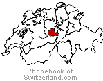 Swiss Canton Map