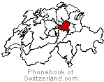 Swiss Canton Map