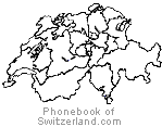 Swiss Canton Map