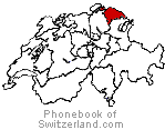 Swiss Canton Map
