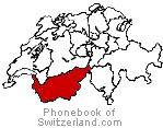 Swiss Canton Map