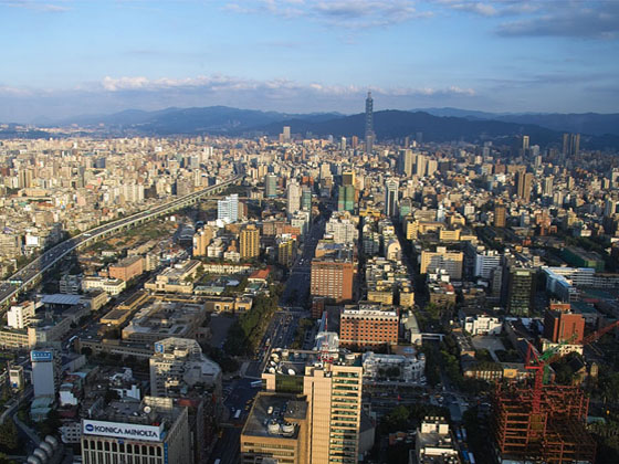 View on Taipei
