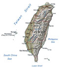 clickable map of Taiwan