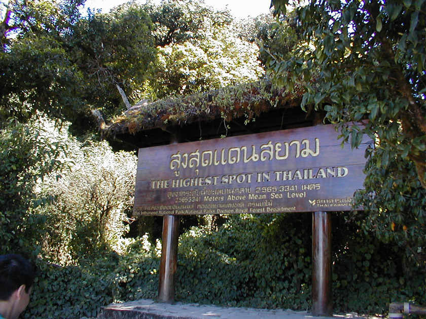 The highest Spot in Thailand