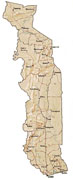 map of Togo