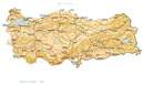 map of Turkey