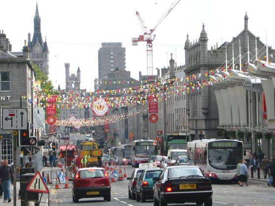 View on Aberdeen