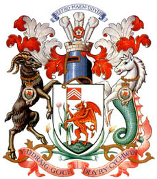 website of the city of Cardiff