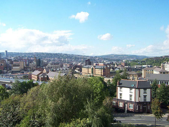 View on Sheffield
