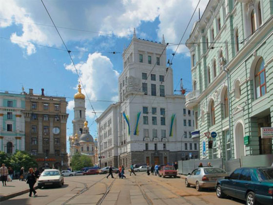 view on Kharkiv