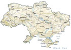map of Ukraine