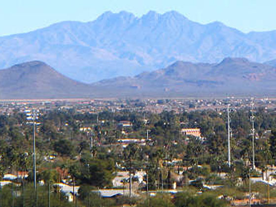 view on Scottsdale, Arizona