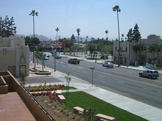 View on Fontana