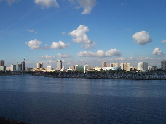 View on Long Beach from the Sea