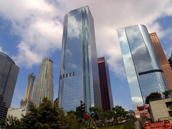 Sky Scrapers in Los Angeles