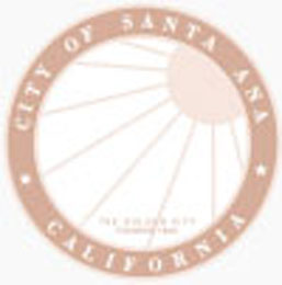 website of the city administration of Santa Ana