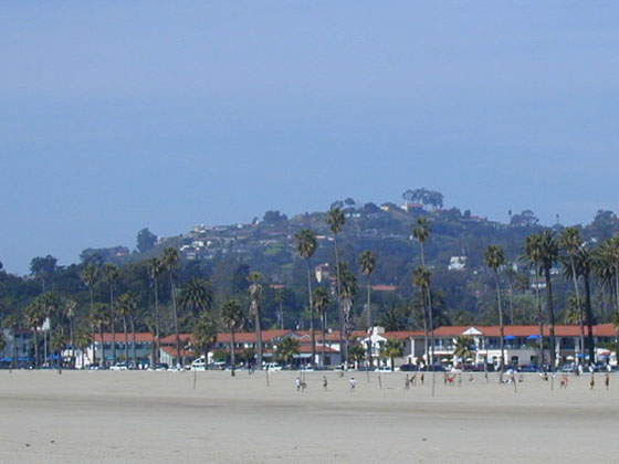 Beach of santa Barbara