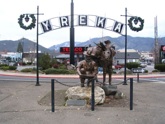 View on Yreka