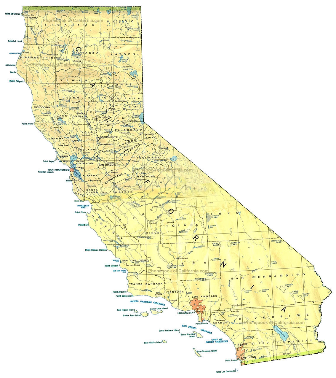 map of california map of california afputra map of california map of california afputra