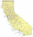 click on the map of California