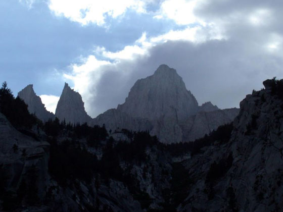 Afternoon View on Mount Whitney