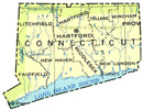 click on the map of Connecticut