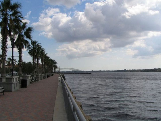 Lacksonvill, on the water