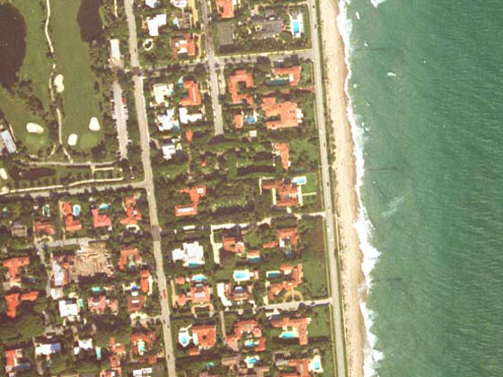 Palm Beach Houses on the Beach